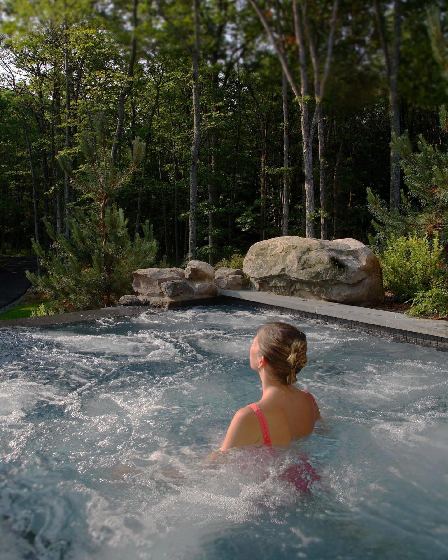 The Lodge At Woodloch Hawley Eksteriør billede